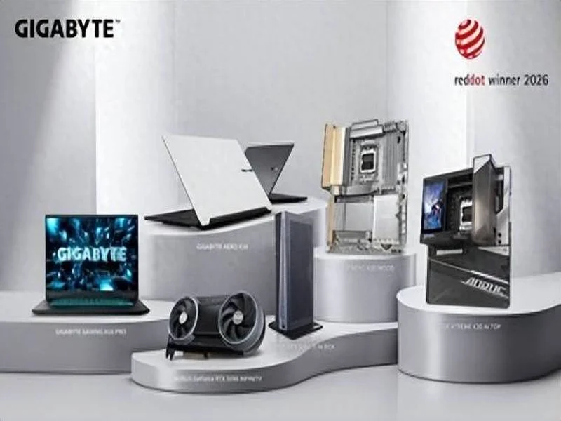 技嘉AI 产品阵容荣获红点设计奖肯定